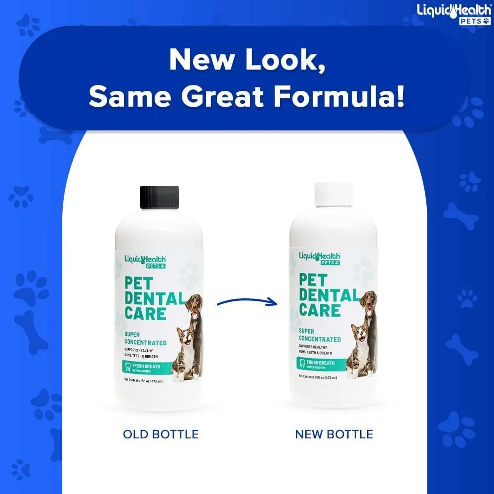 LIQUIDHEALTH - LIQUIDHEALTH Pet Dental Care Water Additive for Dogs & Cats 473Ml. - The Red Vitamin MX - Cuidado Dental Para Perros - {{ shop.shopifyCountryName }}