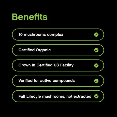 FUELLI - Fuelli Mushroom Complex 10-in-1 Blend 60 Capsulas - The Red Vitamin MX - Suplementos Alimenticios - {{ shop.shopifyCountryName }}