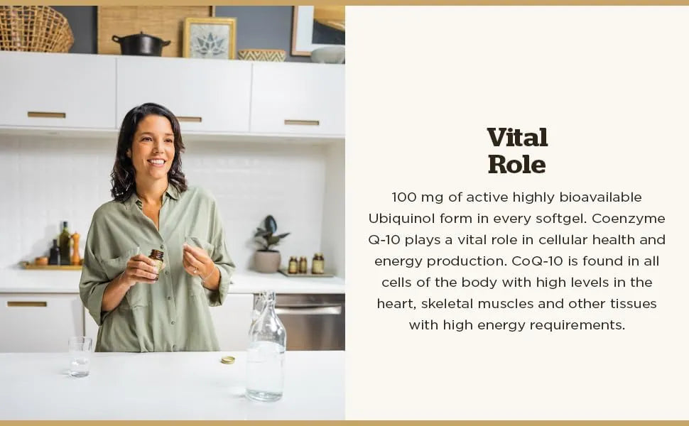 SOLGAR - Solgar Ubiquinol 100Mg. 50 Capsulas Blandas - The Red Vitamin MX - Suplementos Alimenticios - {{ shop.shopifyCountryName }}
