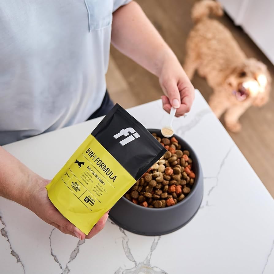 FI - Fi 8-in-1 Dog Supplement Powder 90 Servicios 180Gr. - The Red Vitamin MX - Suplementos Herbales Para Perros - {{ shop.shopifyCountryName }}