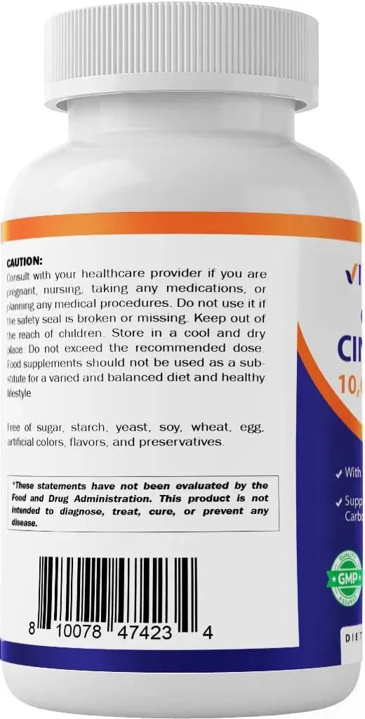 VITAMATIC - Vitamatic Ceylon Cinnamon 10,000Mg. 240 Capsulas - The Red Vitamin MX - Suplementos Alimenticios - {{ shop.shopifyCountryName }}