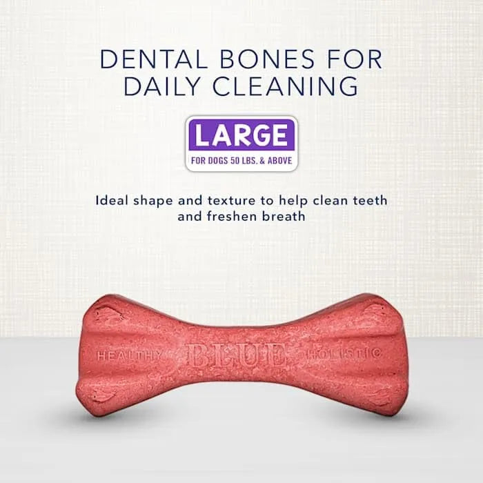 BLUE BUFFALO - Blue Buffalo Dental Bones Large Natural Dental Chew Dog Treats 24 Piezas - The Red Vitamin MX - Cuidado Dental Para Perros - {{ shop.shopifyCountryName }}