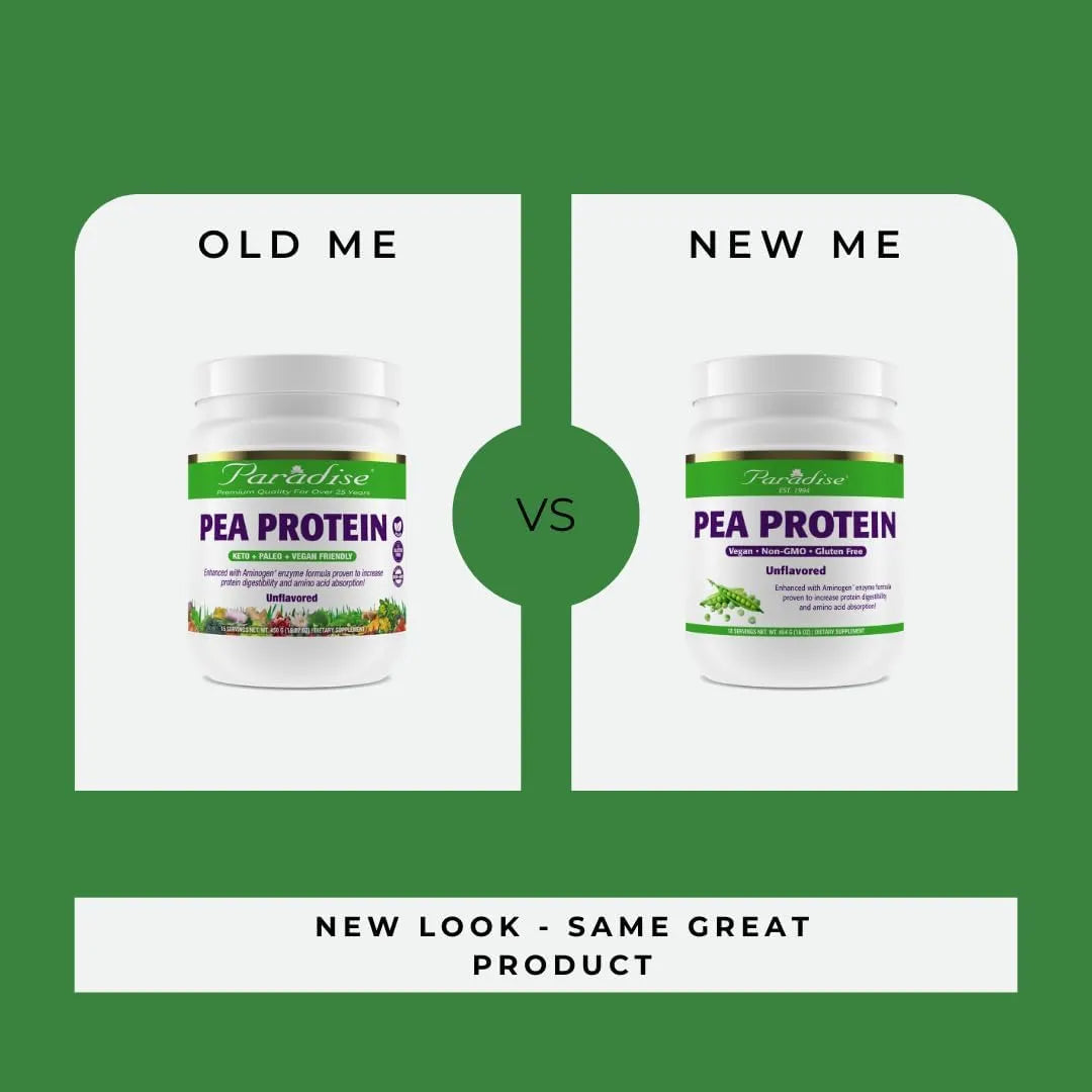 PARADISE HERBS - Paradise Herbs Pea Protein Powder 450Gr. - The Red Vitamin MX - Suplementos Alimenticios - {{ shop.shopifyCountryName }}
