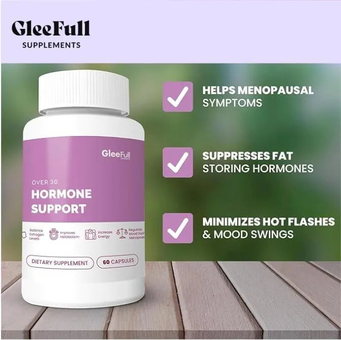 GLEEFULL - GleeFull Over 30 Hormone Support 60 Capsulas - The Red Vitamin MX - Suplementos Alimenticios - {{ shop.shopifyCountryName }}