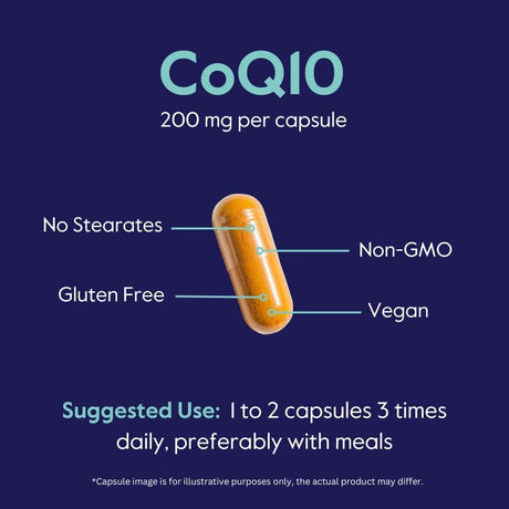 BESTVITE - BESTVITE CoQ10 200Mg. 120 Capsulas - The Red Vitamin MX - Suplementos Alimenticios - {{ shop.shopifyCountryName }}