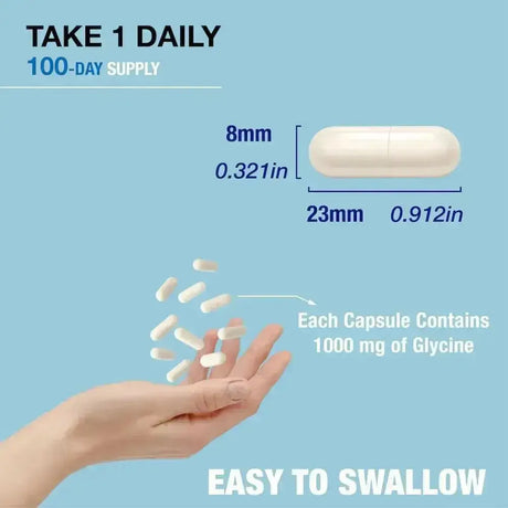 P PUREGEN LABS - P Puregen Labs Glycine 1000Mg. 100 Capsulas - The Red Vitamin MX - Suplementos Alimenticios - {{ shop.shopifyCountryName }}