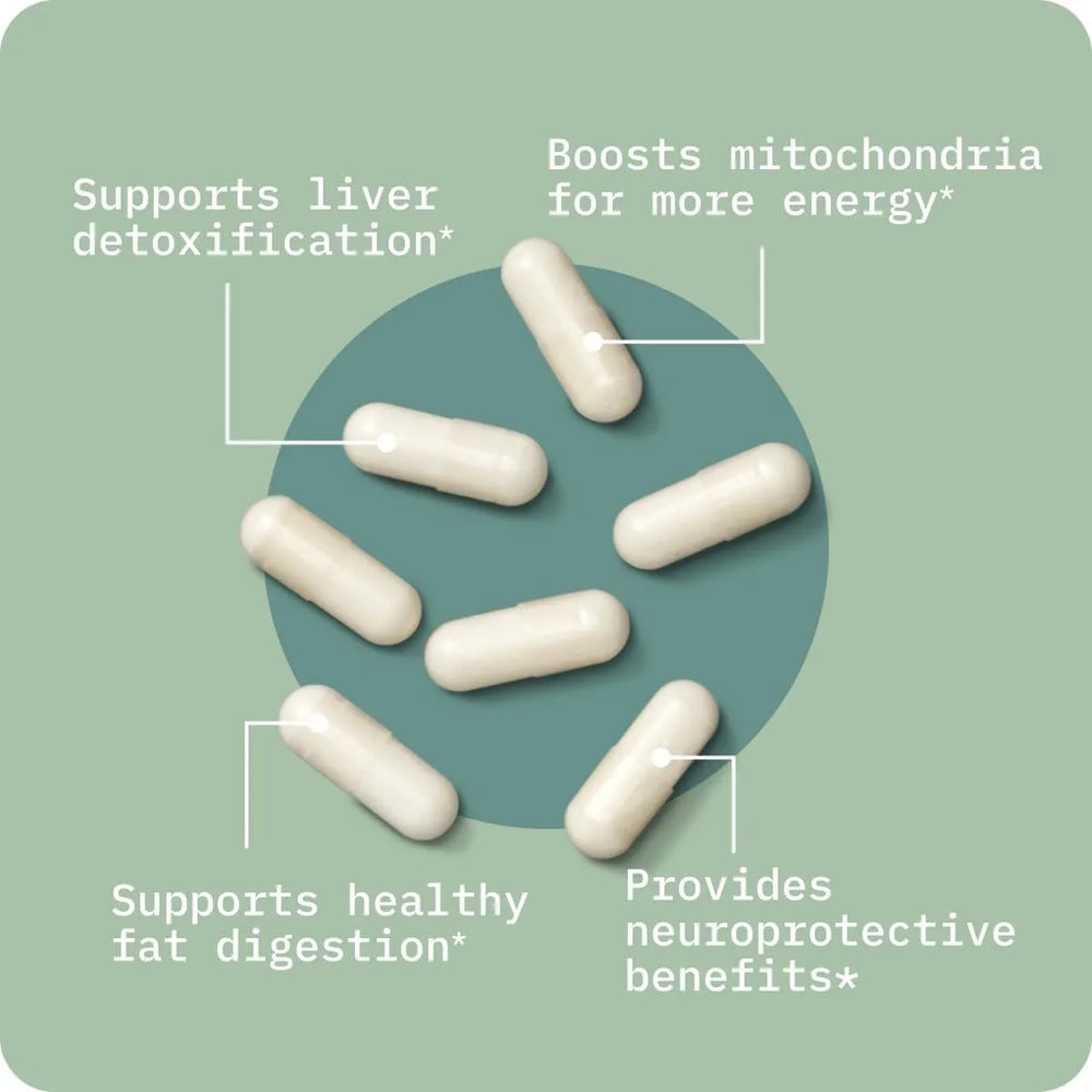 BODYBIO - BodyBio Tudca for Liver Health 60 Capsulas - The Red Vitamin MX - Suplementos Alimenticios - {{ shop.shopifyCountryName }}
