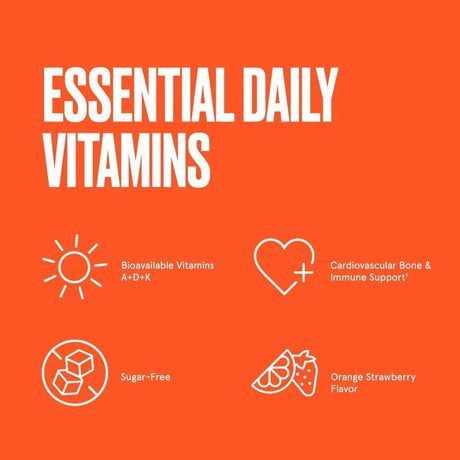 BULLETPROOF - Bulletproof Vitamins A+D+K Sugar-Free Orange Gummies 60 Gomitas - The Red Vitamin MX - Suplementos Alimenticios - {{ shop.shopifyCountryName }}