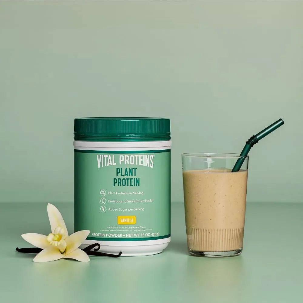 VITAL PROTEINS - Vital Proteins Plant Protein Powder Vanilla 425Gr. - The Red Vitamin MX - Suplementos Alimenticios - {{ shop.shopifyCountryName }}