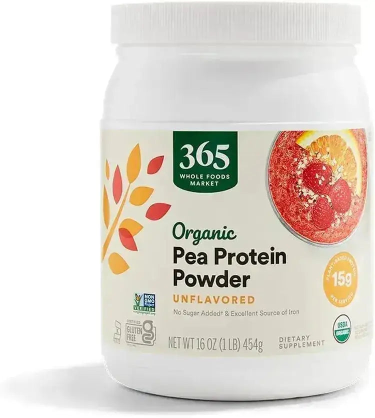 365 - 365 by Whole Foods Market Organic Pea Protein 454Gr. - The Red Vitamin MX - Suplementos Alimenticios - {{ shop.shopifyCountryName }}