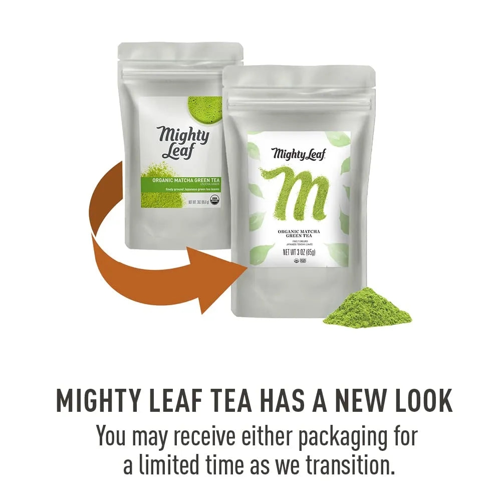 MIGHTY LEAF - Mighty Leaf Organic Matcha Green Tea Powder 85Gr. - The Red Vitamin MX - Suplementos Alimenticios - {{ shop.shopifyCountryName }}