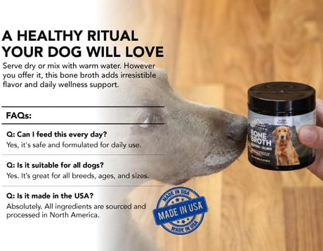 NORTHERN CASCADES - Northern Cascades Bone Broth for Dogs with Medicinal Mushrooms 60 Servicios 85Gr. - The Red Vitamin MX - Suplementos Herbales Para Perros - {{ shop.shopifyCountryName }}