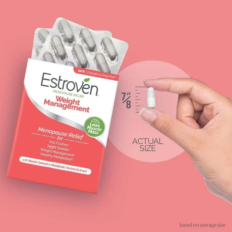 ESTROVEN - Estroven Weight Management for Menopause Relief 60 Capsulas - The Red Vitamin MX - Suplementos Alimenticios - {{ shop.shopifyCountryName }}