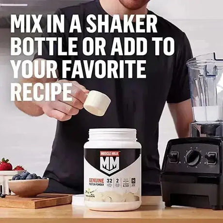 MUSCLE MILK - Muscle Milk Genuine Protein Powder Banana Crème 875Gr. - The Red Vitamin MX - Suplementos Alimenticios - {{ shop.shopifyCountryName }}