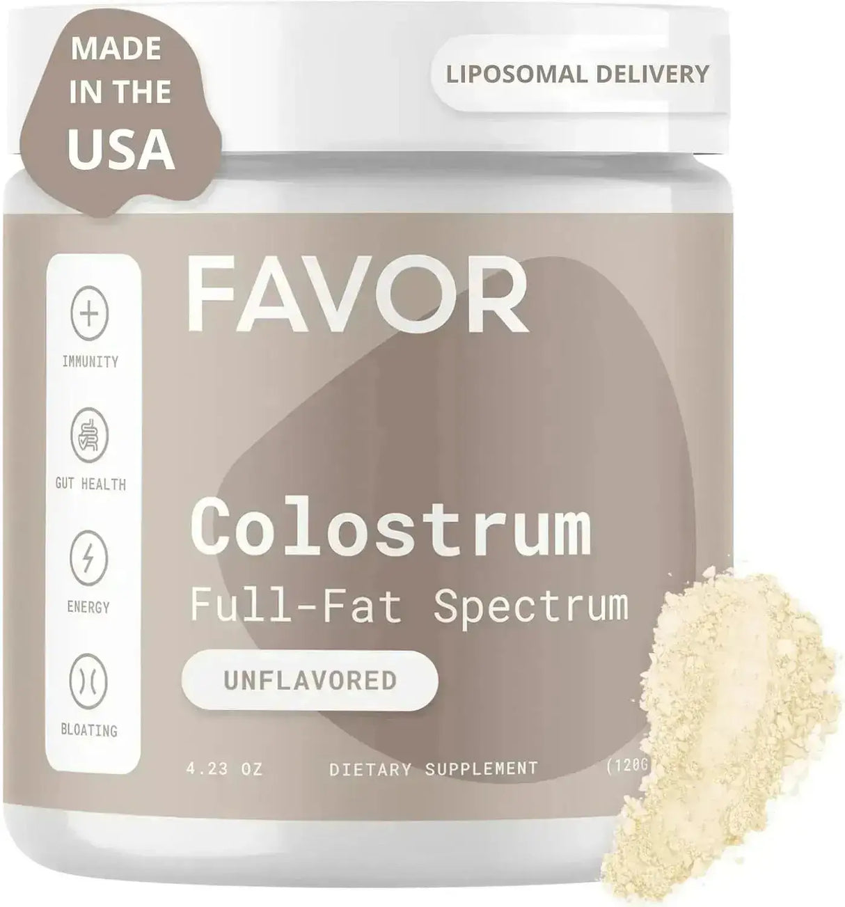 FAVOR - Favor Bovine Colostrum Powder 120Gr. - The Red Vitamin MX - Suplementos Alimenticios - {{ shop.shopifyCountryName }}