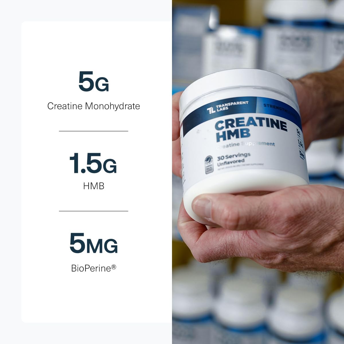 Transparent Labs Creatine HMB 210Gr.