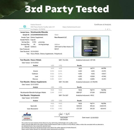 REUS RESEARCH - Reus Research Liposomal NAD Supplement Nueva Imagen 60 Capsulas - The Red Vitamin MX - Suplementos Alimenticios - {{ shop.shopifyCountryName }}