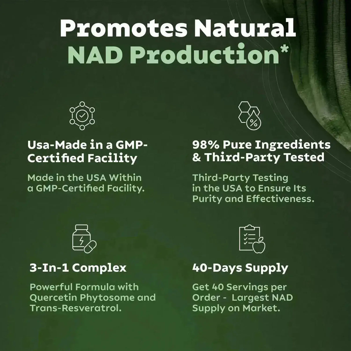 REUS RESEARCH - Reus Research Liposomal NAD Supplement Nueva Imagen 60 Capsulas - The Red Vitamin MX - Suplementos Alimenticios - {{ shop.shopifyCountryName }}
