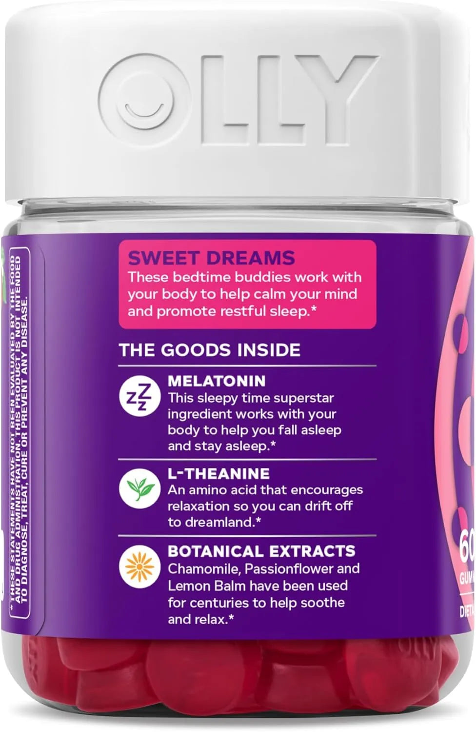 OLLY - OLLY Sleep Gummy 3Mg. Melatonin Strawberry 60 Gomitas - The Red Vitamin MX - Suplementos Alimenticios - {{ shop.shopifyCountryName }}