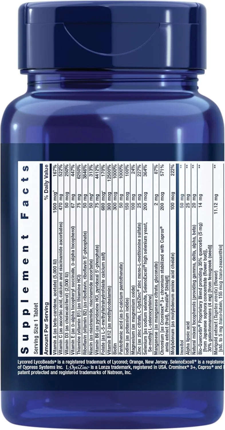 LIFE EXTENSION - Life Extension One-Per-Day Multivitamin 60 Tabletas - The Red Vitamin MX - Suplementos Alimenticios - {{ shop.shopifyCountryName }}