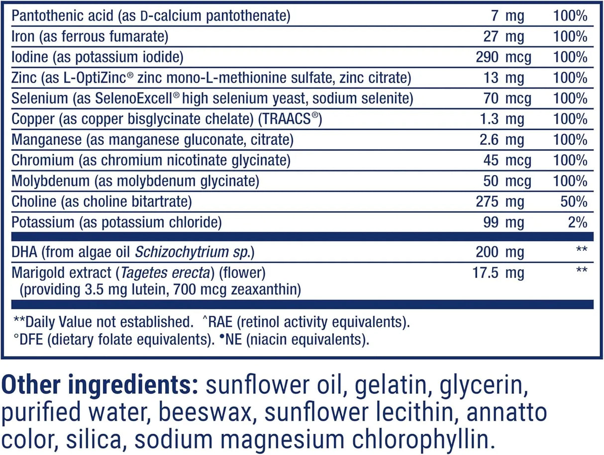 LIFE EXTENSION - Life Extension Prenatal Advantage 120 Capsulas Blandas - The Red Vitamin MX - Suplementos Alimenticios - {{ shop.shopifyCountryName }}
