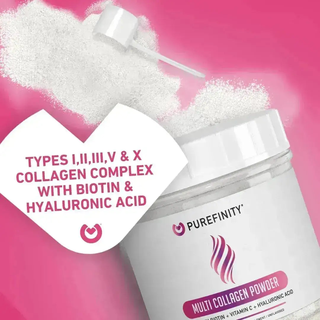 PUREFINITY - PUREFINITY Multi Collagen Peptides Powder 303Gr. - The Red Vitamin MX - Suplementos Alimenticios - {{ shop.shopifyCountryName }}