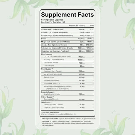 NUTRIISSA - Nutriissa Cycle Support Premium Liver Detox 5700Mg. 240 Capsulas - The Red Vitamin MX - Suplementos Alimenticios - {{ shop.shopifyCountryName }}