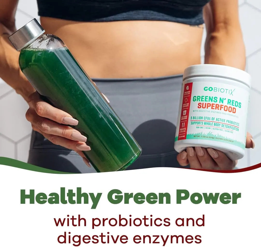 GOBIOTIX - GOBIOTIX Super Greens and Reds Powder Mango 216Gr. - The Red Vitamin MX - Suplementos Alimenticios - {{ shop.shopifyCountryName }}