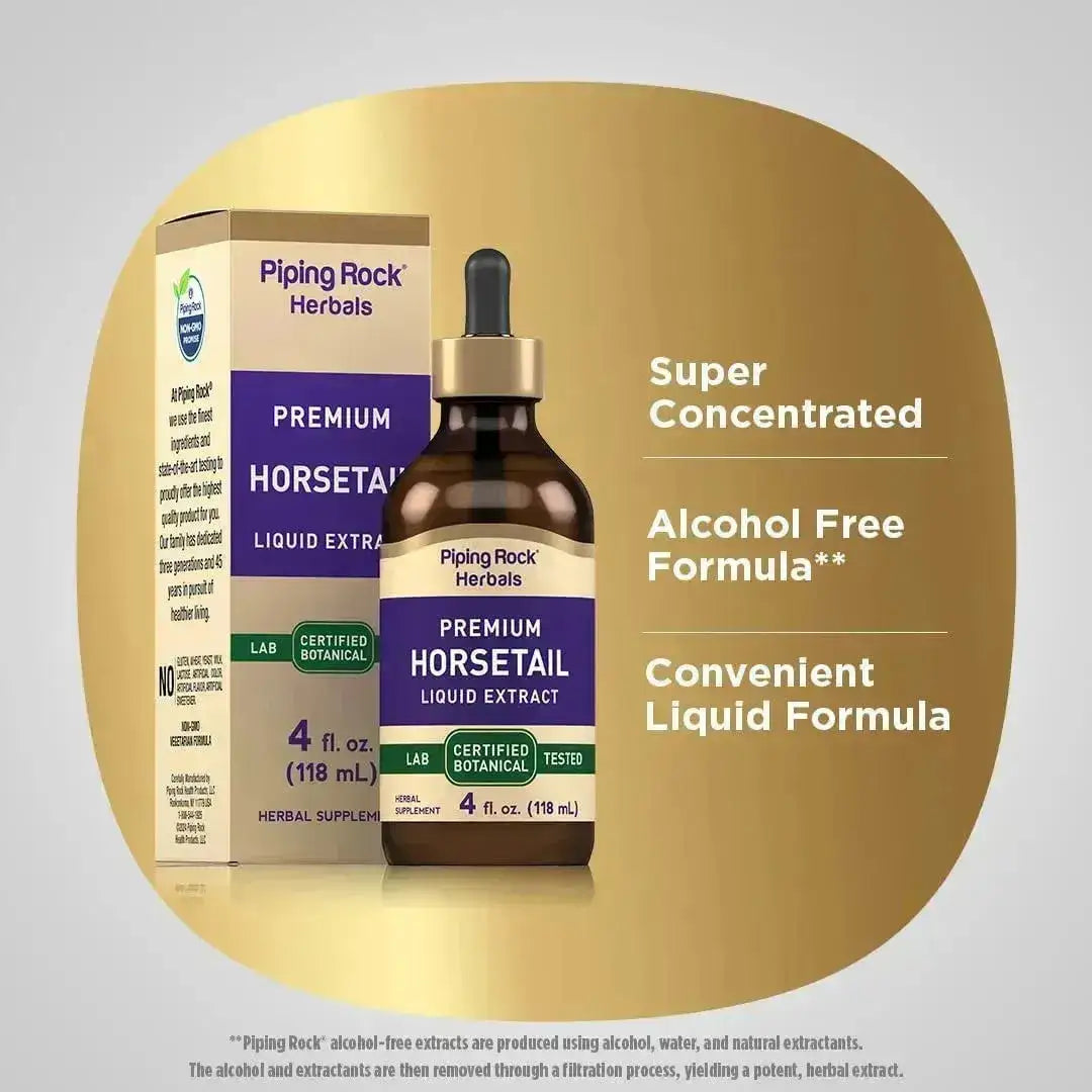 PIPING ROCK - Piping Rock Horsetail Herb Liquid Extract 4 Fl.Oz. - The Red Vitamin MX - Suplementos Alimenticios - {{ shop.shopifyCountryName }}