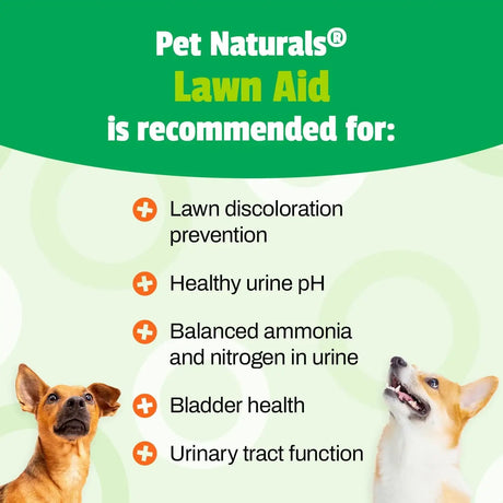 PET NATURALS - Pet Naturals Lawn Aid Dog Urine Neutralizer for Lawn 60 Masticables - The Red Vitamin MX - Salud De Tracto Urinario Para Perros - {{ shop.shopifyCountryName }}