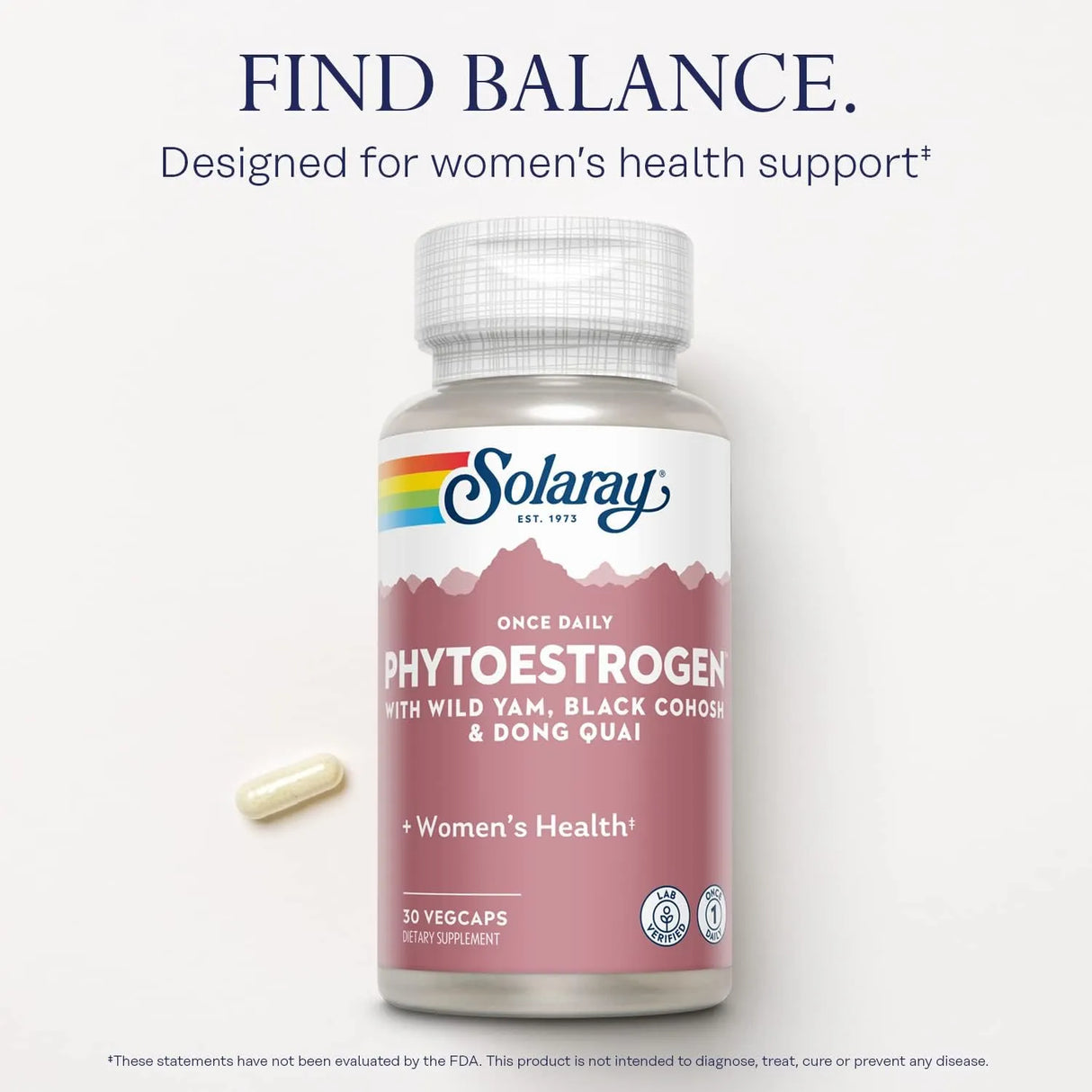 SOLARAY - SOLARAY Once Daily Phytoestrogen 30 Capsulas - The Red Vitamin MX - Suplementos Alimenticios - {{ shop.shopifyCountryName }}
