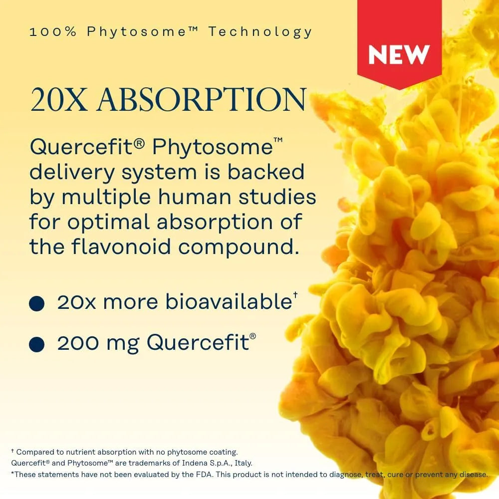 SOLARAY - SOLARAY Quercetin Phytosome 30 Capsulas - The Red Vitamin MX - Suplementos Alimenticios - {{ shop.shopifyCountryName }}