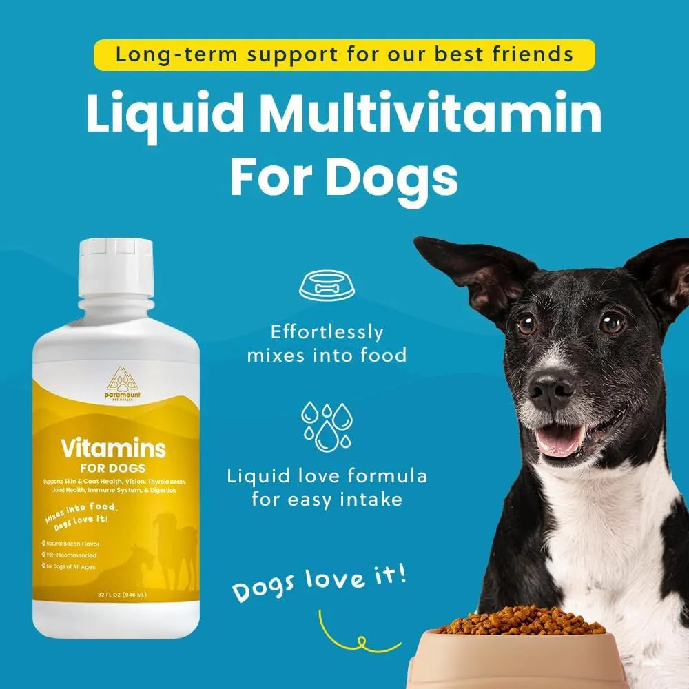 PARAMOUNT PET HEALTH - Paramount Pet Health Liquid Multivitamin for Dogs with Probiotics 946Ml. - The Red Vitamin MX - Multivitamínicos Para Perros - {{ shop.shopifyCountryName }}