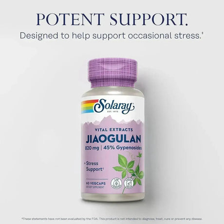 SOLARAY - SOLARAY Jiaogulan Root 60 Capsulas - The Red Vitamin MX - Suplementos Alimenticios - {{ shop.shopifyCountryName }}