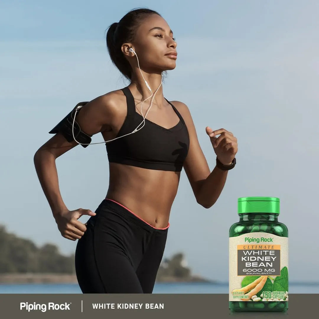 PIPING ROCK - Piping Rock White Kidney Bean Extract 6000Mg. 150 Capsulas - The Red Vitamin MX - Suplementos Alimenticios - {{ shop.shopifyCountryName }}