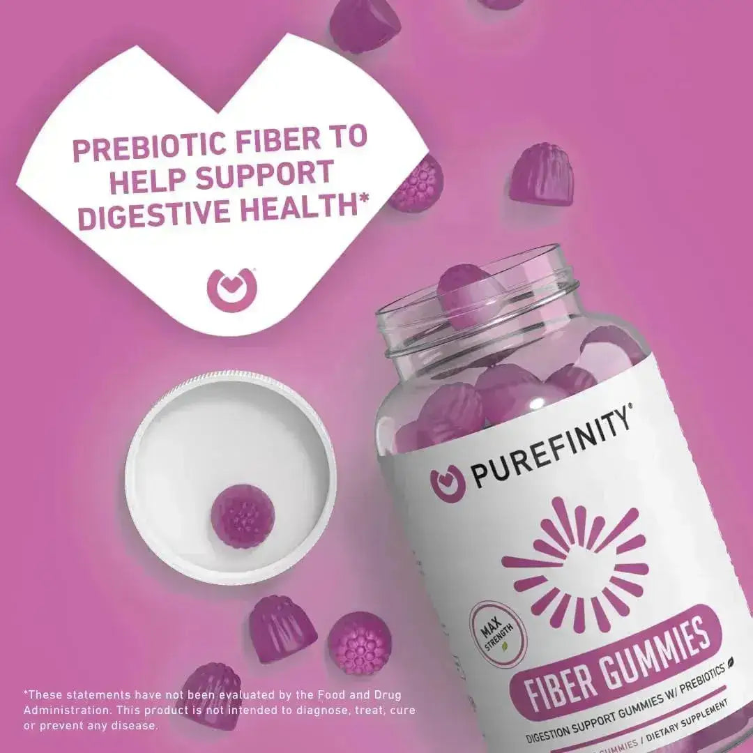 PUREFINITY - PUREFINITY Fiber FOS Inulin Gummies 60 Gomitas - The Red Vitamin MX - Suplementos Alimenticios - {{ shop.shopifyCountryName }}