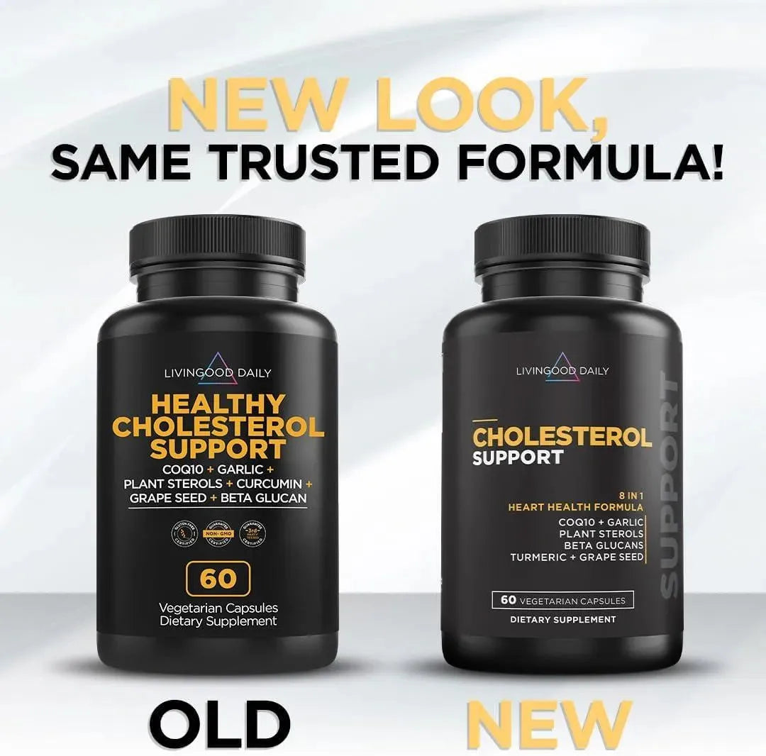 LIVINGOOD DAILY - Livingood Daily Cholesterol Support 60 Capsulas - The Red Vitamin MX - Suplementos Alimenticios - {{ shop.shopifyCountryName }}