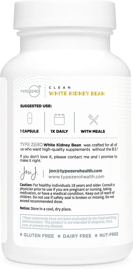 TYPE ZERO - Type Zero Clean White Kidney Bean 6500Mg. 90 Capsulas - The Red Vitamin MX - Suplementos Alimenticios - {{ shop.shopifyCountryName }}