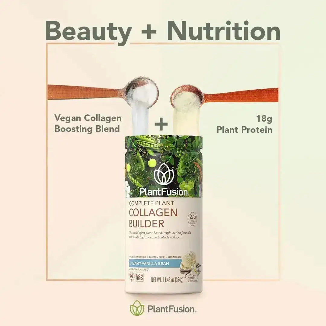 PLANTFUSION - PlantFusion Vegan Collagen Powder Unflavored 300Gr. - The Red Vitamin MX - Suplementos Alimenticios - {{ shop.shopifyCountryName }}