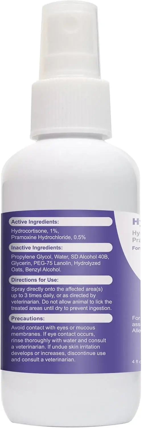 VETWELL - VetWELL Hydrocortisone Spray for Dogs & Cats 4 Fl.Oz. - The Red Vitamin MX - Remedios Para La Picazón De Perros - {{ shop.shopifyCountryName }}