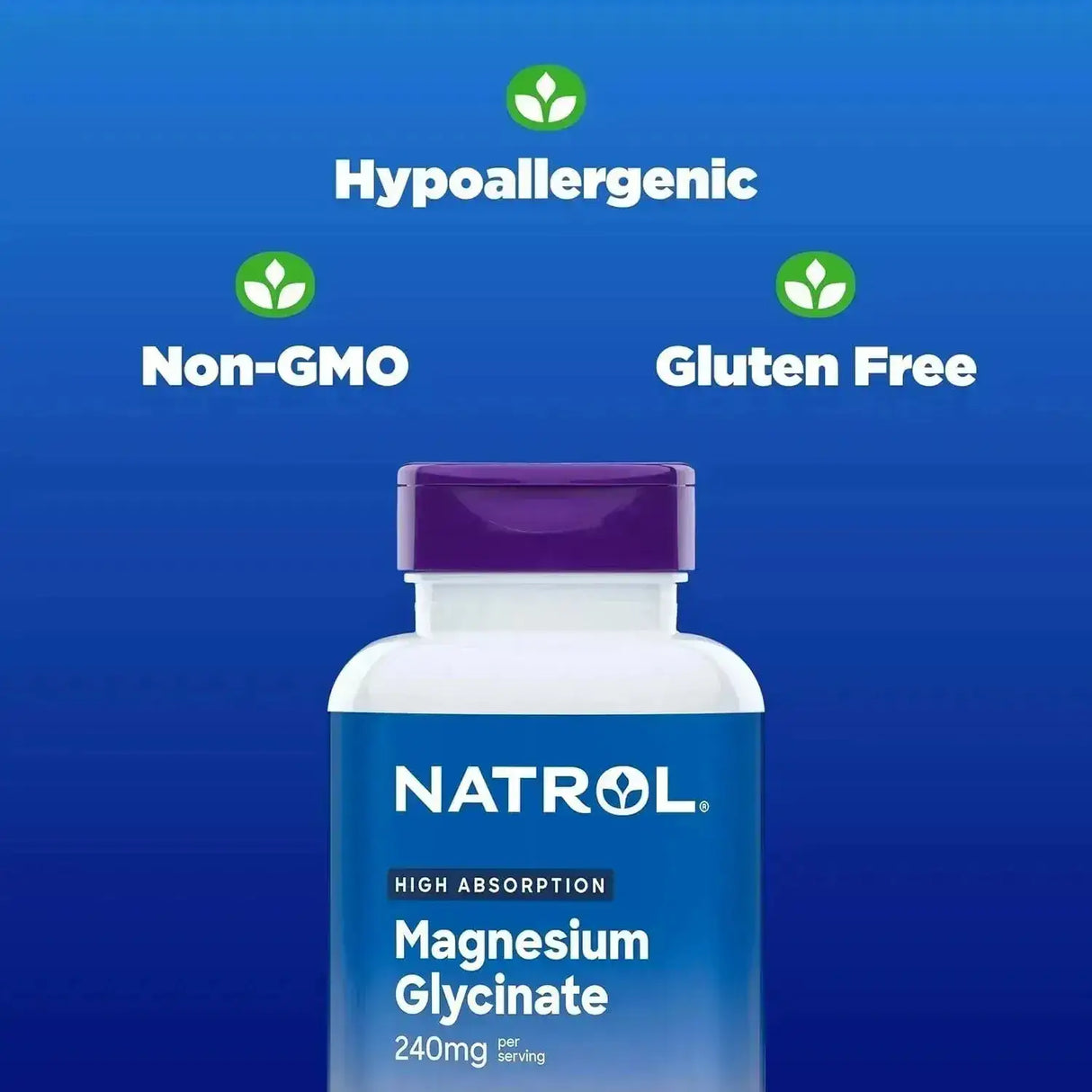 NATROL - Natrol Magnesium Glycinate 240Mg. 60 Capsulas - The Red Vitamin MX - Suplementos Alimenticios - {{ shop.shopifyCountryName }}