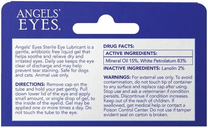 ANGELS' EYES - ANGELS' EYES Multi-Purpose Sterile Eye Lubricant 3.5Gr. - The Red Vitamin MX - Cuidado De Los Ojos De Los Perros - {{ shop.shopifyCountryName }}