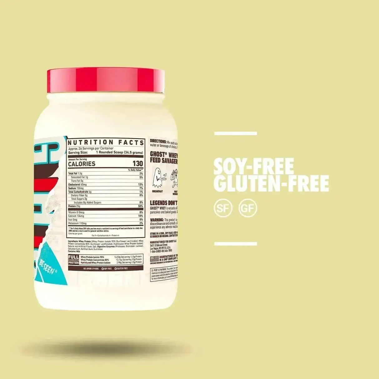 GHOST - GHOST Whey Protein Powder Cereal Milk 924Gr. - The Red Vitamin MX - Suplementos Alimenticios - {{ shop.shopifyCountryName }}