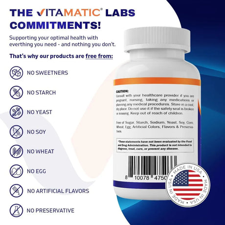 VITAMATIC - Vitamatic DGL Licorice 10:1 Extract 380Mg. 200 Capsulas - The Red Vitamin MX - Suplementos Alimenticios - {{ shop.shopifyCountryName }}