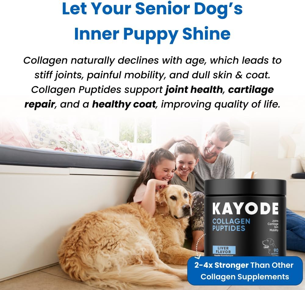 Kayode Collagen Puptides Dog Joint Supplement 90 Masticables