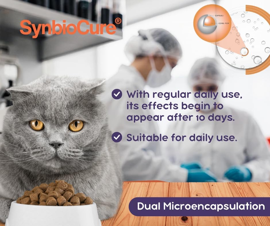 SynbioCure Probiotics & Prebiotics for Cats 30 Paquetes