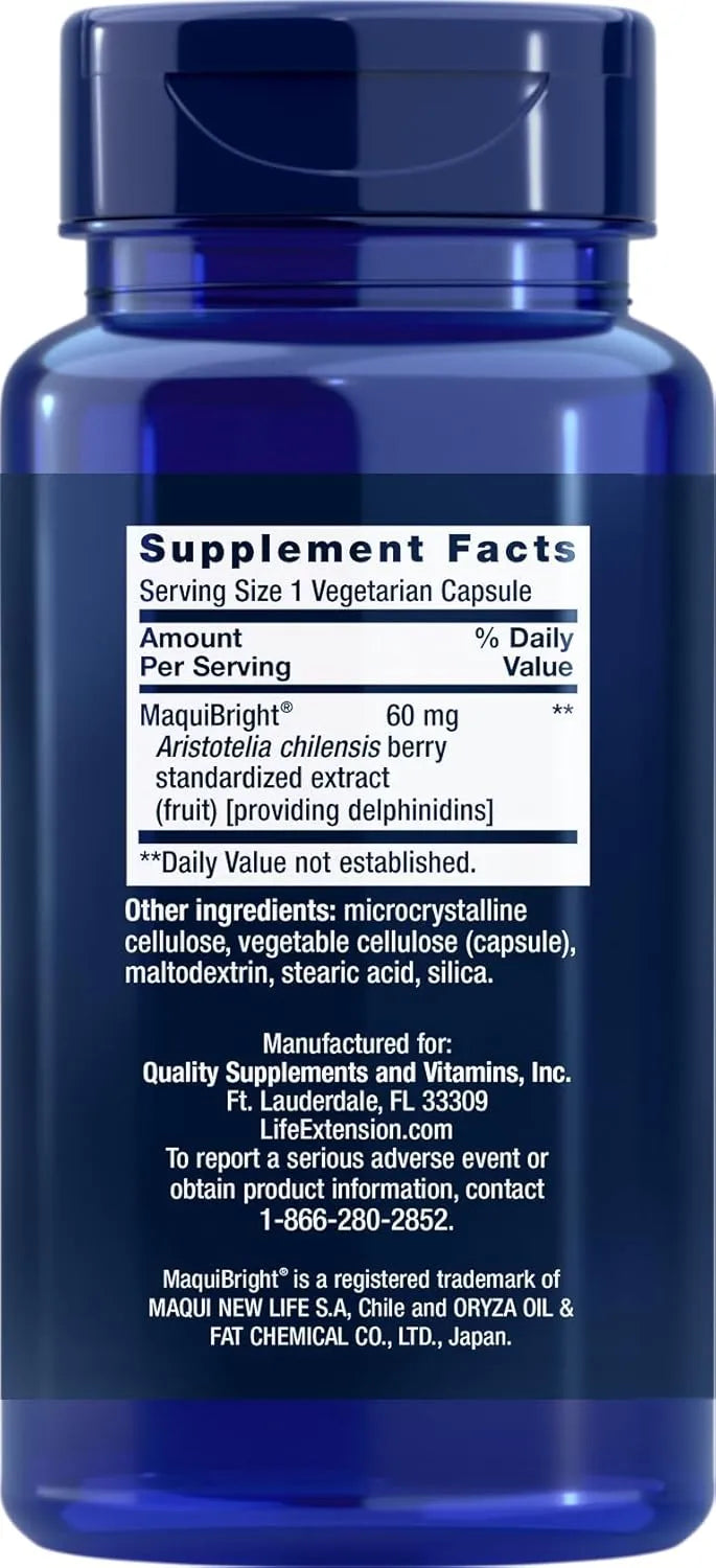 LIFE EXTENSION - Life Extension Tear Support with MaquiBright 90 Capsulas - The Red Vitamin MX - Suplementos Alimenticios - {{ shop.shopifyCountryName }}