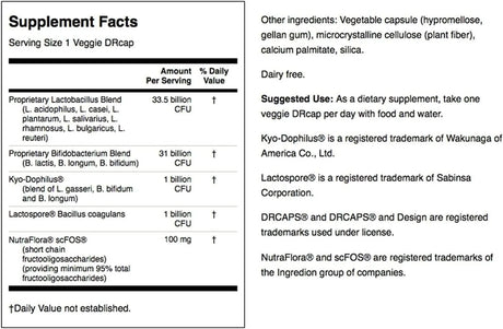 SWANSON - Swanson Ultra Potency Probiotic 60 Capsulas - The Red Vitamin MX - Suplementos Alimenticios - {{ shop.shopifyCountryName }}