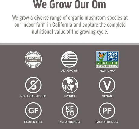 OM - Om Mushroom Superfood Chaga Mushroom 90 Capsulas - The Red Vitamin MX - Suplementos Alimenticios - {{ shop.shopifyCountryName }}