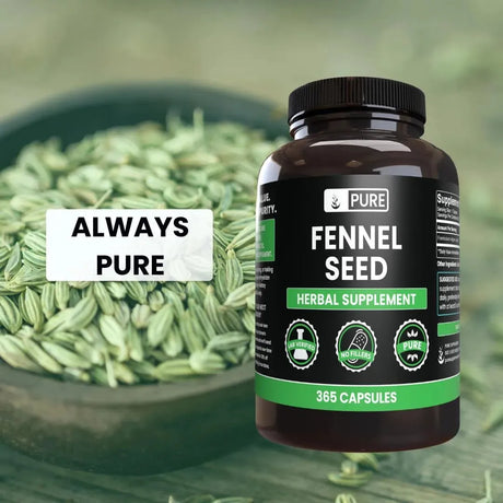 PURE ORIGINAL INGREDIENTS - Pure Original Ingredients Fennel Seed 365 Capsulas - The Red Vitamin MX - Suplementos Alimenticios - {{ shop.shopifyCountryName }}